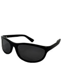 D. Harry Eastwood Style Sunglasses Black Frame / Smoke Lens