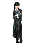 Wednesday Addams Nevermore Academy uniform costume for kids.