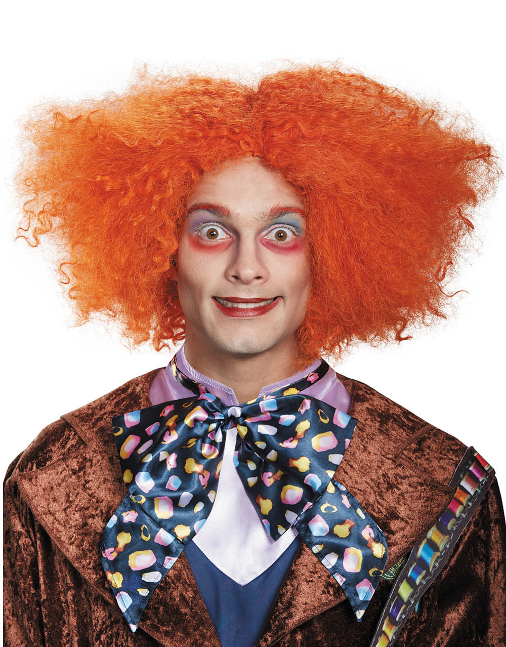 Alice Through the Looking Glass Mad Hatter wig costume accessory for adults.