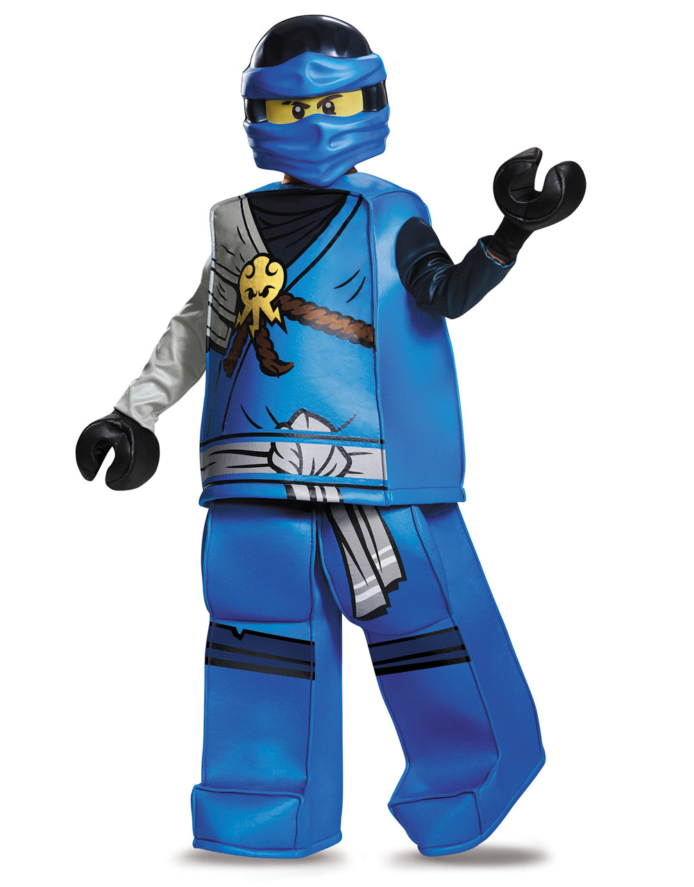 Lego Ninjago Jay prestige costume for kids.
