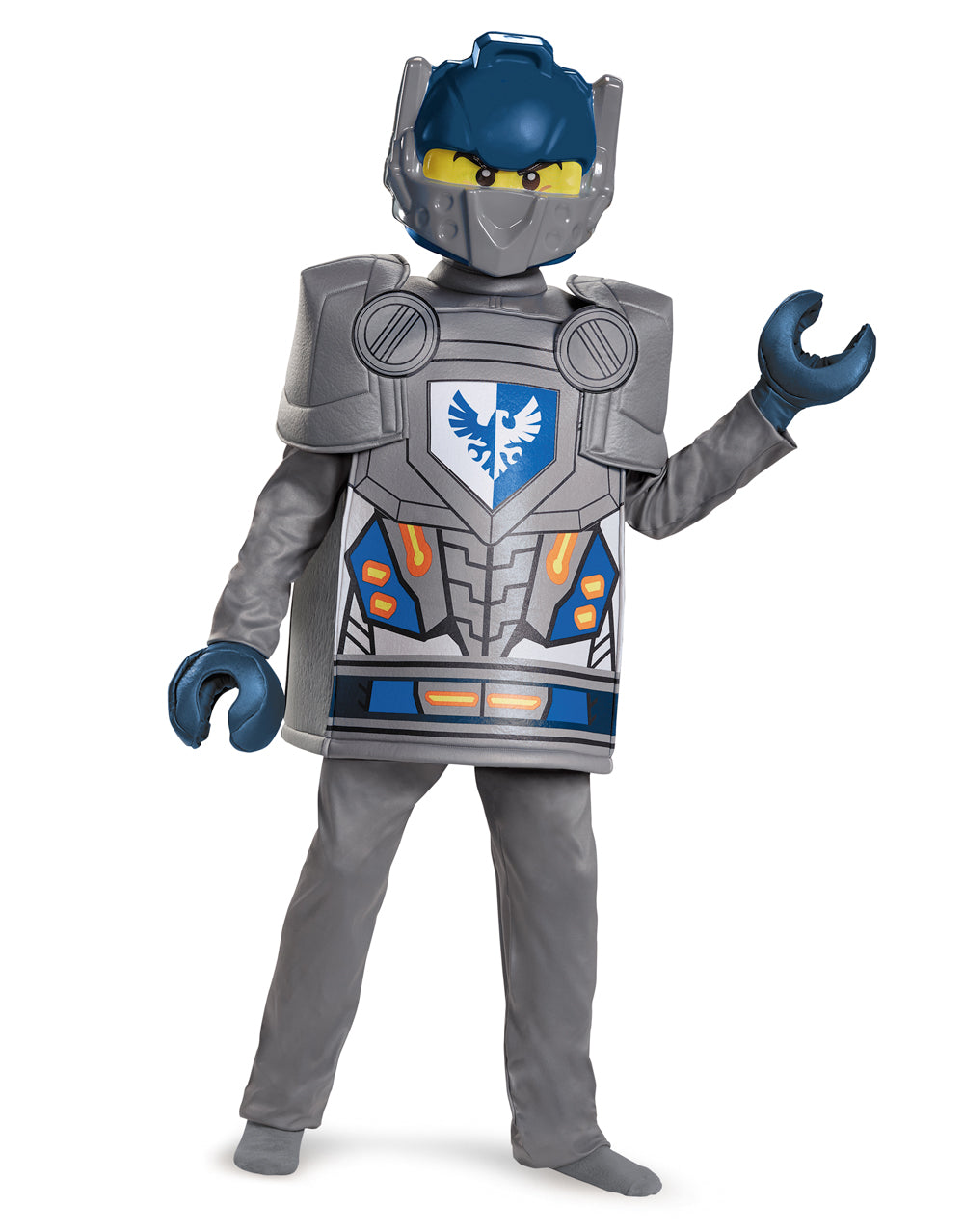 Lego Nexo Knights Clay deluxe costume for kids.