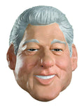 President Bill Clinton full vinyl mask costume accessory for adults.