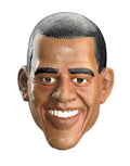 President Barack Obama full vinyl mask costume accessory for adults.