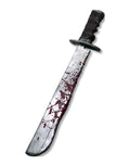 Friday the 13th Jason Voorhees machete with sound costume accessory for adults.