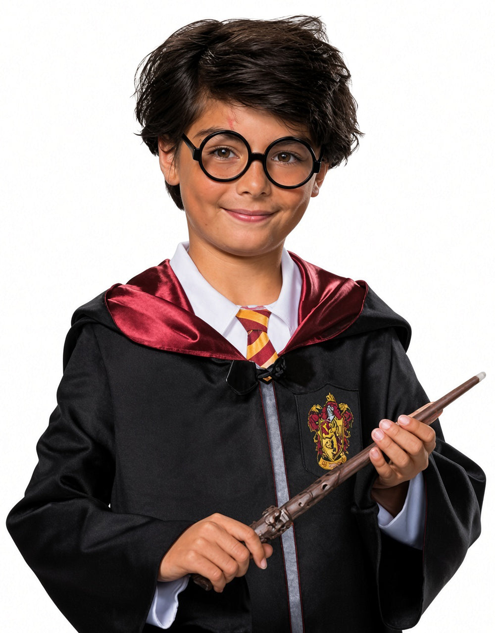 Harry Potter wand and glasses kit costume accessory for kids.