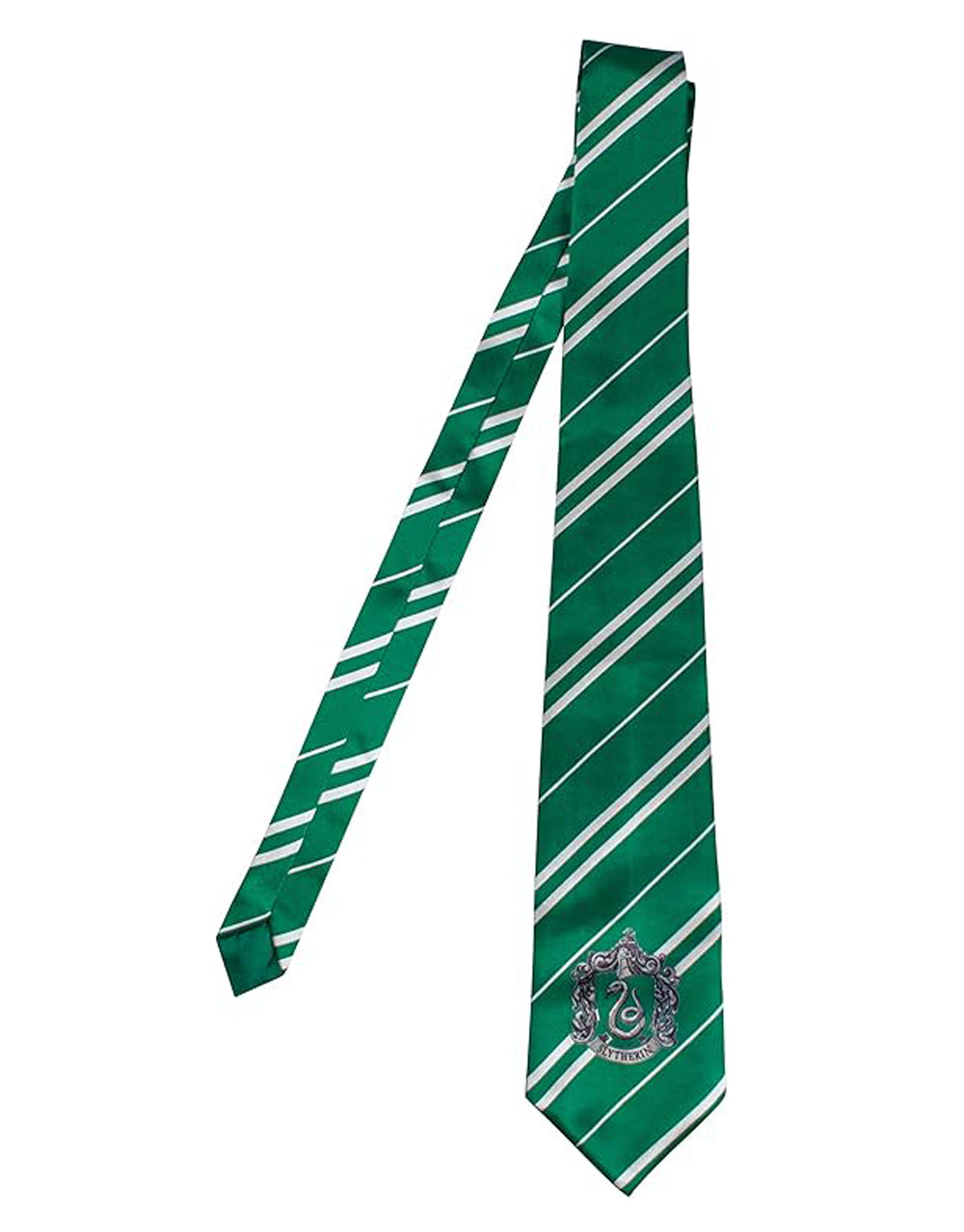 Harry Potter Slytherin tie costume accessory for adults.