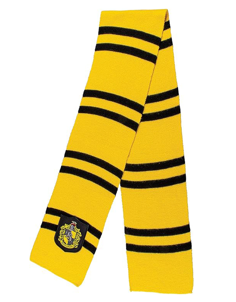 Harry Potter Hufflepuff scarf costume accessory for kids and adults.
