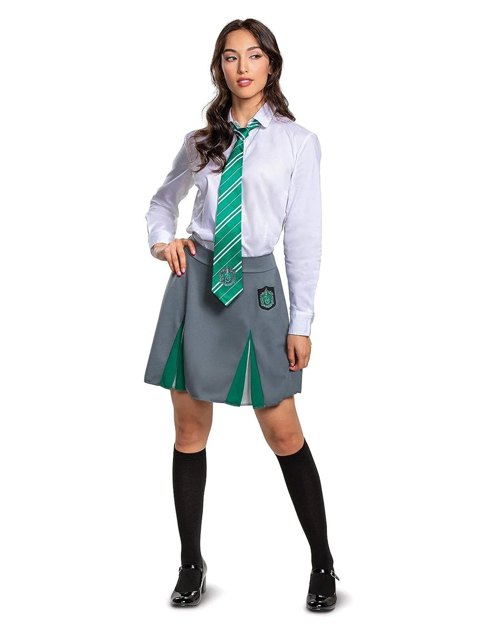 Harry Potter Slytherin skirt costume for women.