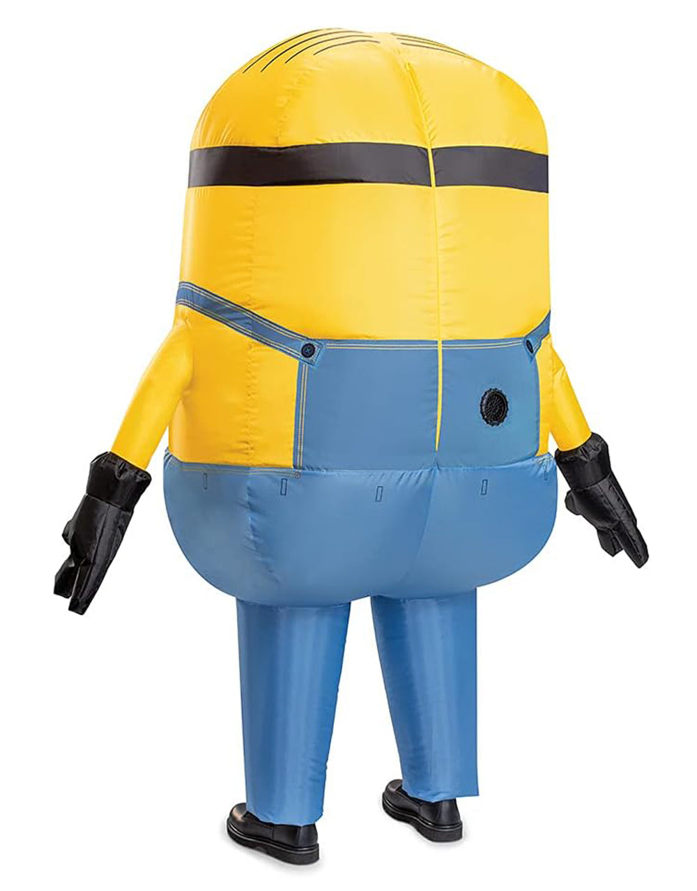 Despicable Me Minion Stuart inflatable costume for adults.