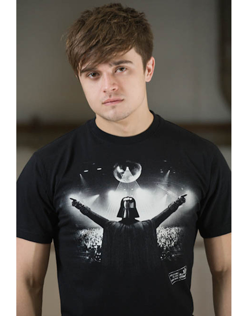 Official Star Wars DJ Darth Vader black T-shirt - licensed apparel