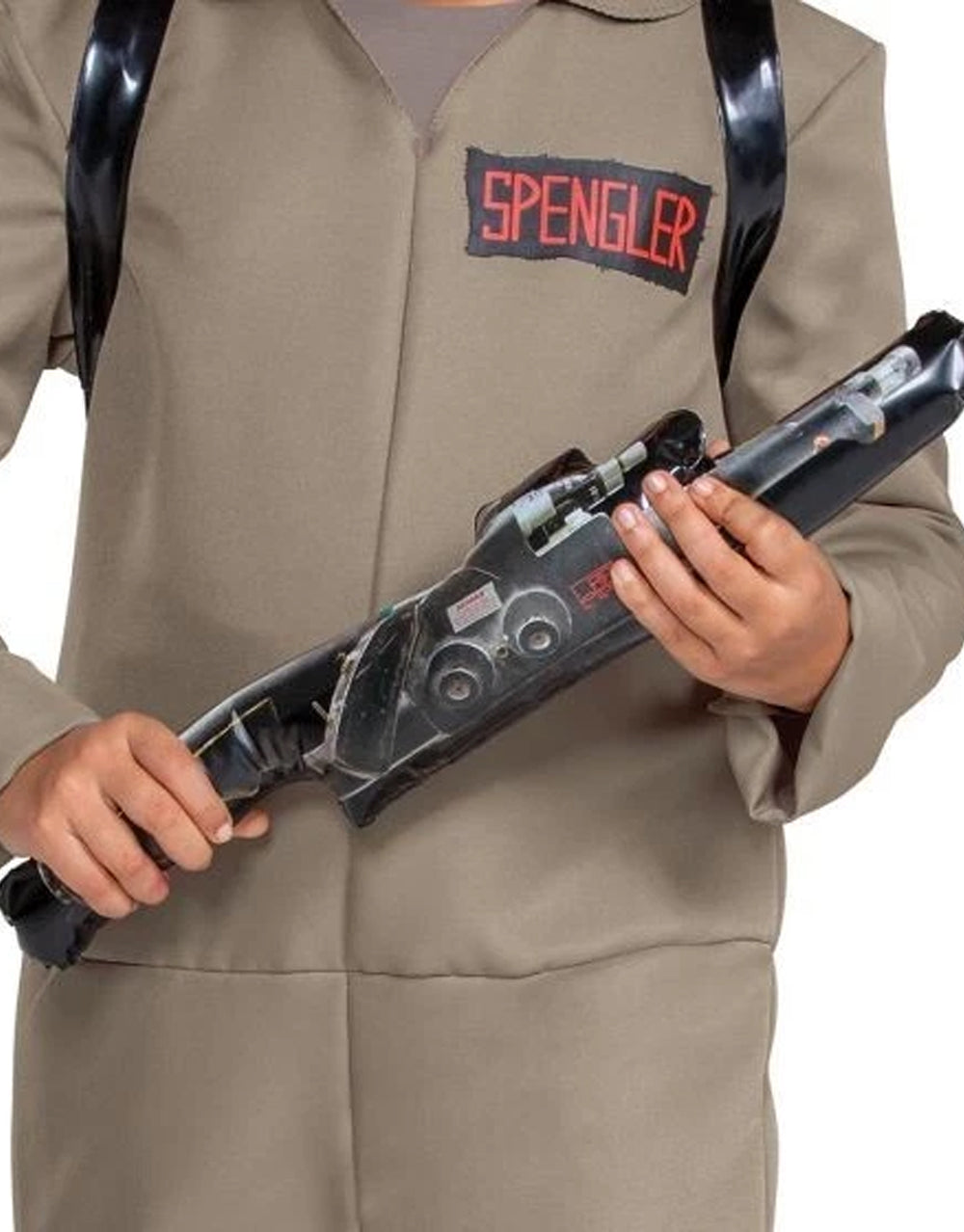 Ghostbusters inflatable proton pack costume accessory for kids.