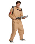 Ghostbusters costume with inflatable proton pack for adults.