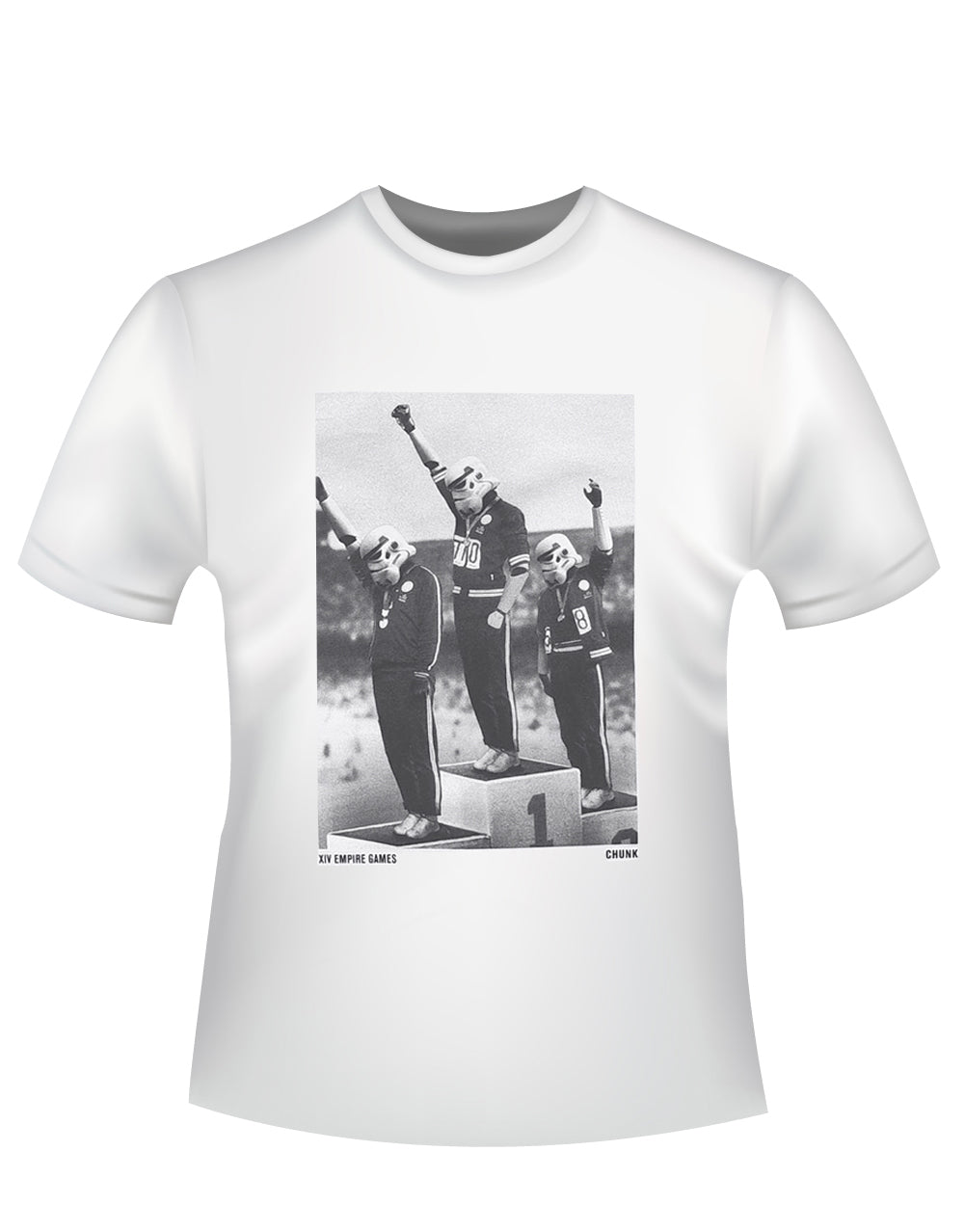 Official Star Wars Stormtrooper Medal Ceremony white T-shirt - licensed apparel