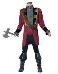 Sleepy Hollow deluxe Headless Horseman costume for adults.
