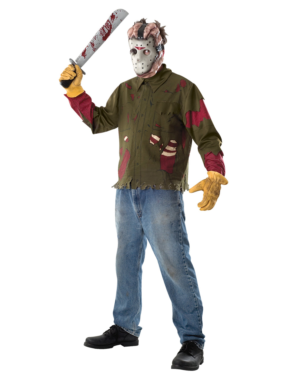 Friday the 13th Jason Voorhees costume for adults.