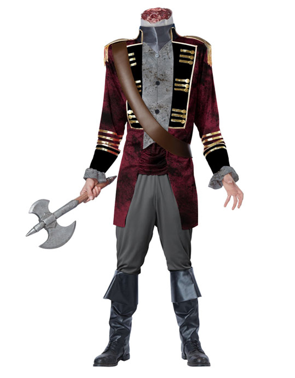Sleepy Hollow Headless Horseman costume for adults.