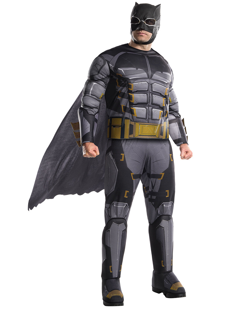 Justice League Tactical Batman plus size costume for adults.