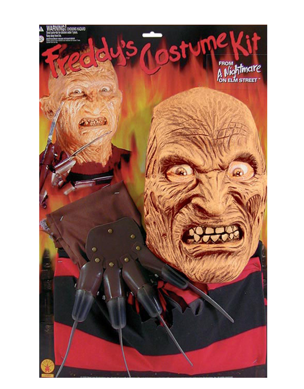 A Nightmare on Elm Street Freddy Krueger costume kit for kids.