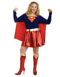 DC Comics Supergirl Secret Wishes plus costume for women.