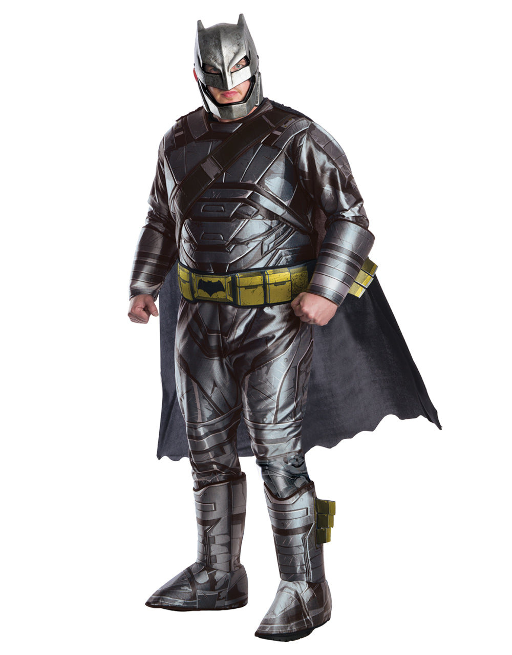 Batman v Superman Armored deluxe plus size costume for adults.