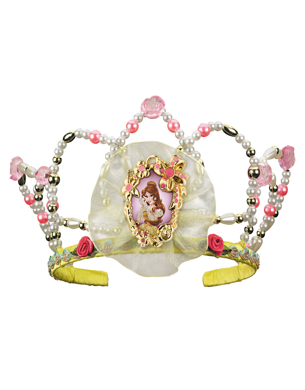 Beauty and the Beast Belle tiara costume accessory for kids.