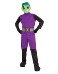 DC Comics Teen Titans Beast Boy costume for kids.