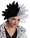 101 Dalmatians Cruella De Vil deluxe wig costume accessory for women.