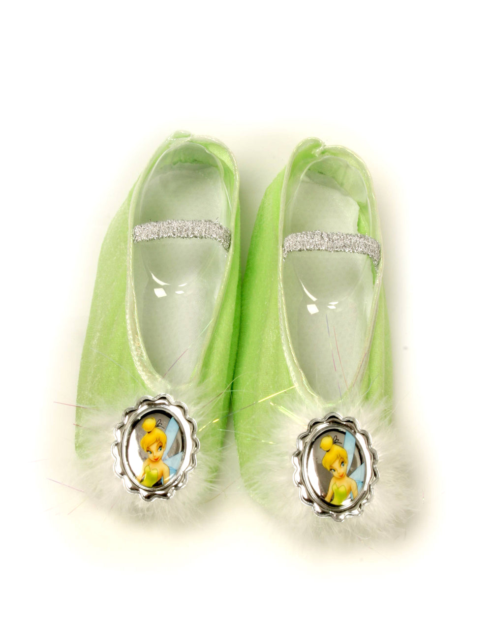 Peter Pan Tinker Bell ballet slippers costume accessory for kids.