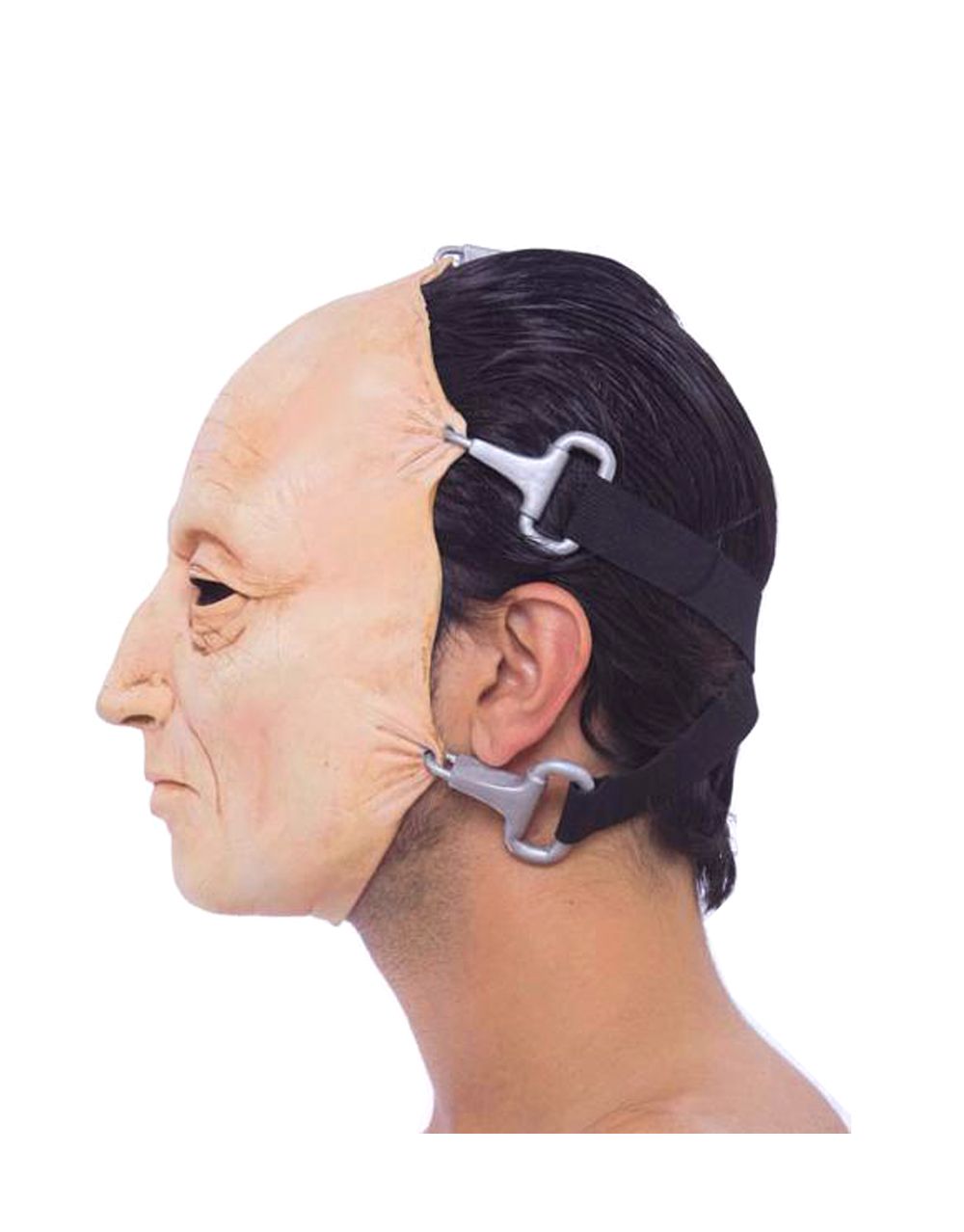 Saw Jigsaw mask costume accessory for adults.