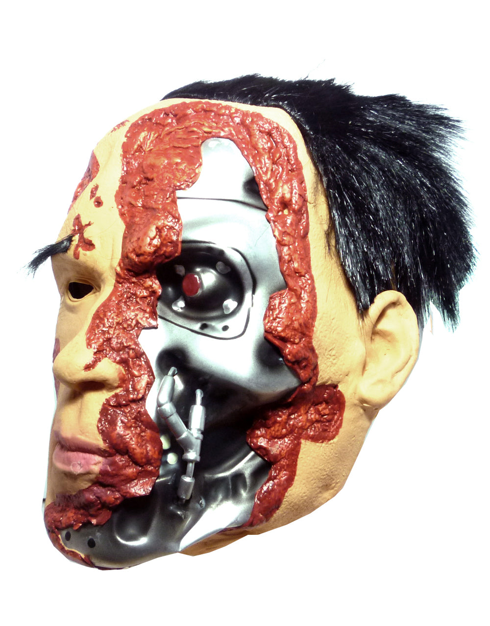 Terminator 2 Judgment Day mask costume accessory for adults.