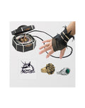 Pirates of the Caribbean Jack Sparrow accessory kit with compass costume accessory for adults.