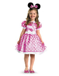 Mickey Mouse Clubhouse Minnie Mouse classic pink costume for kids.