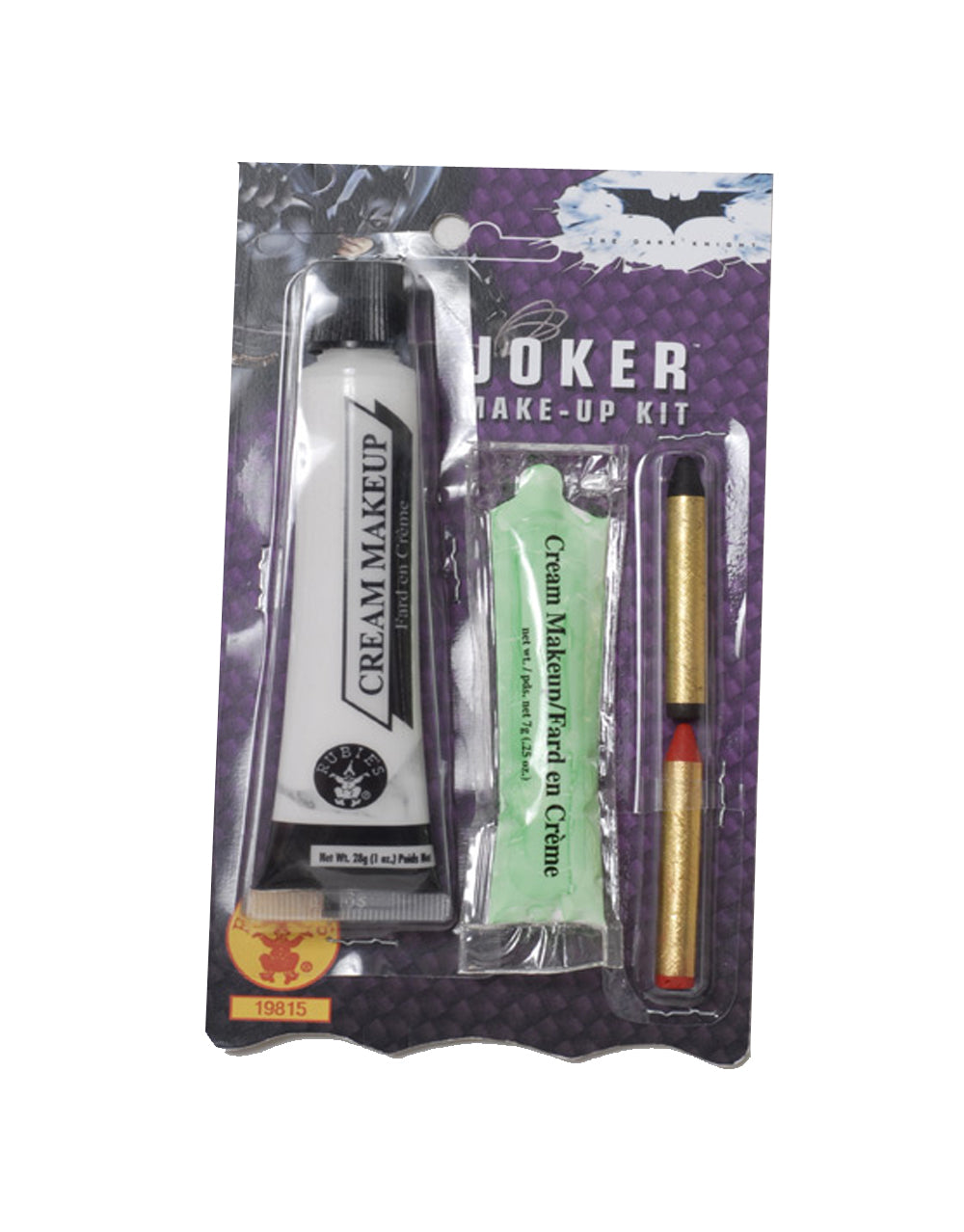 The Dark Knight Joker makeup kit costume accessory for adults.