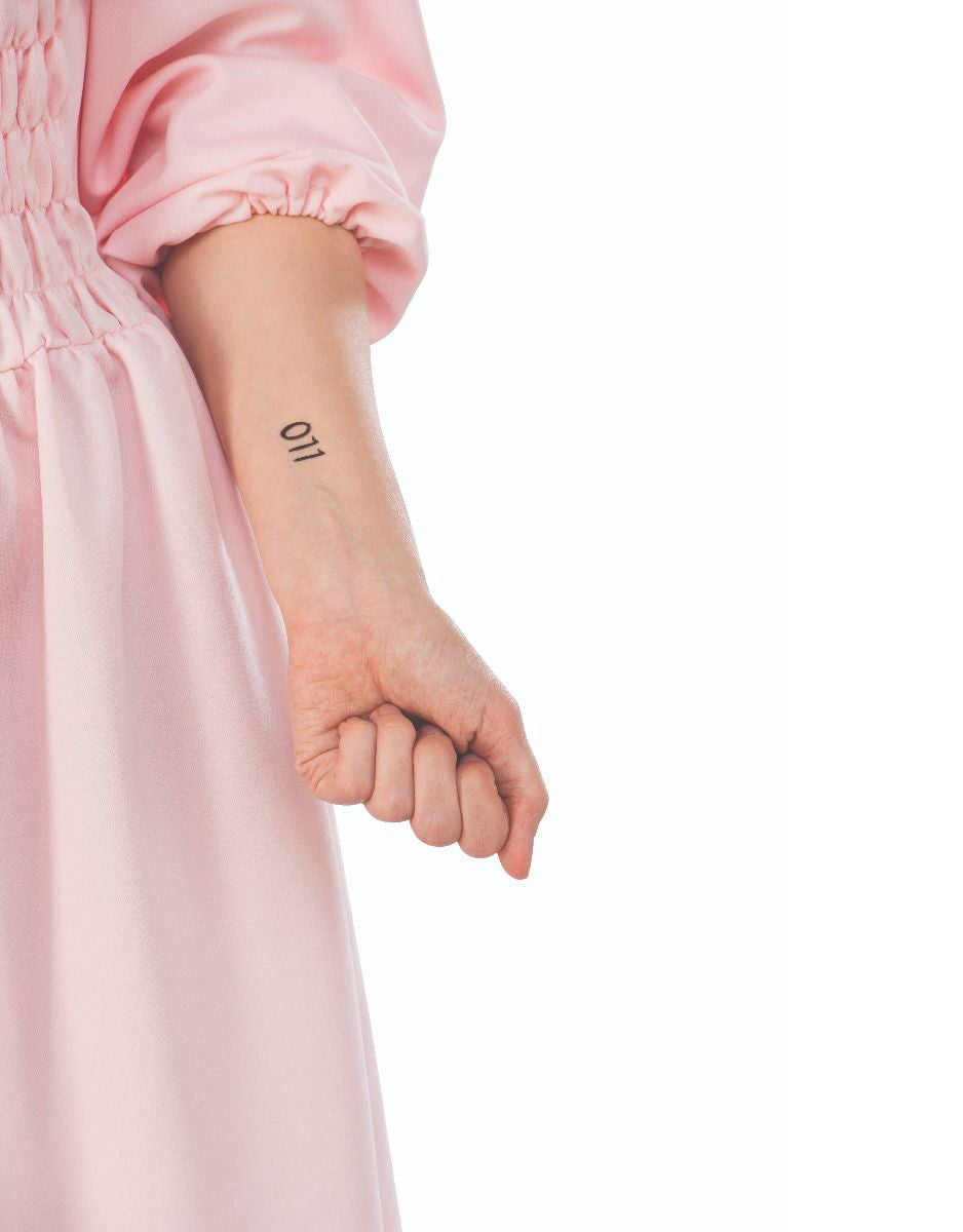Stranger Things Eleven nose drip tattoo costume accessory for kids and adults.