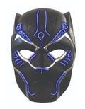 Black Panther battle light up mask costume accessory for kids.