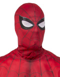 Spider-Man Far From Home red and blue mask costume accessory for adults.