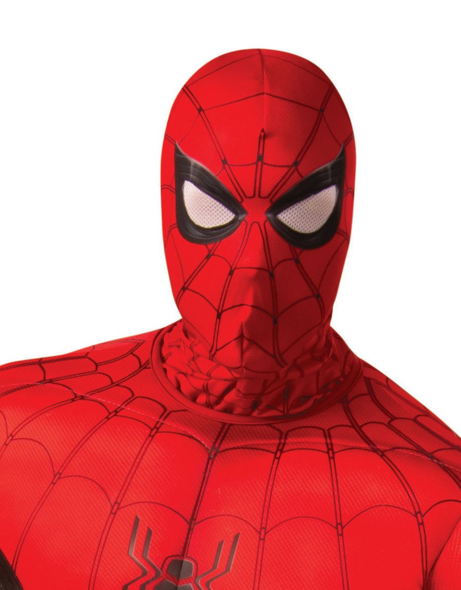 Spider-Man Far From Home mask costume accessory for adults.