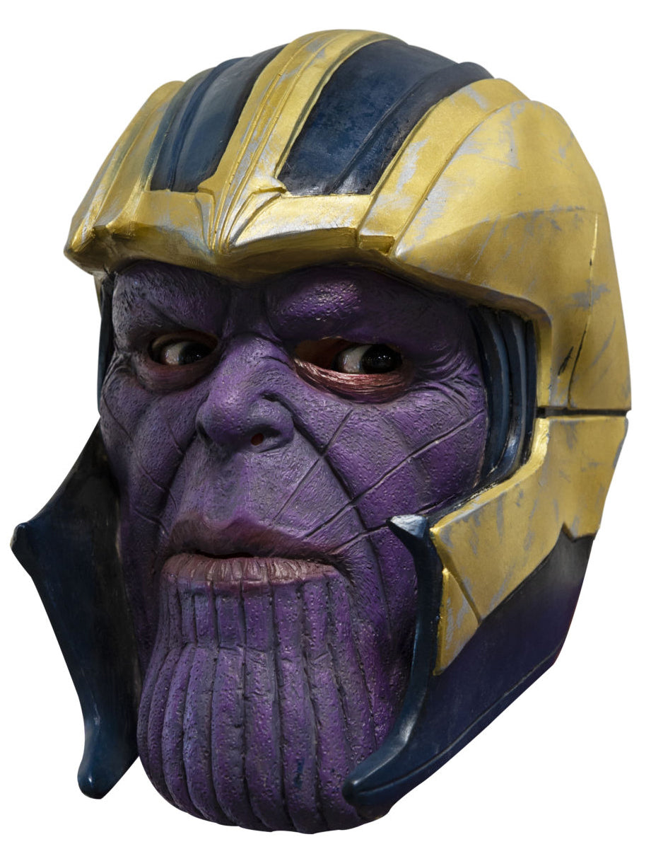 Marvel Thanos three quarter mask costume accessory for adults.