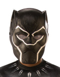 Avengers Endgame Black Panther half injection mask costume accessory for kids.
