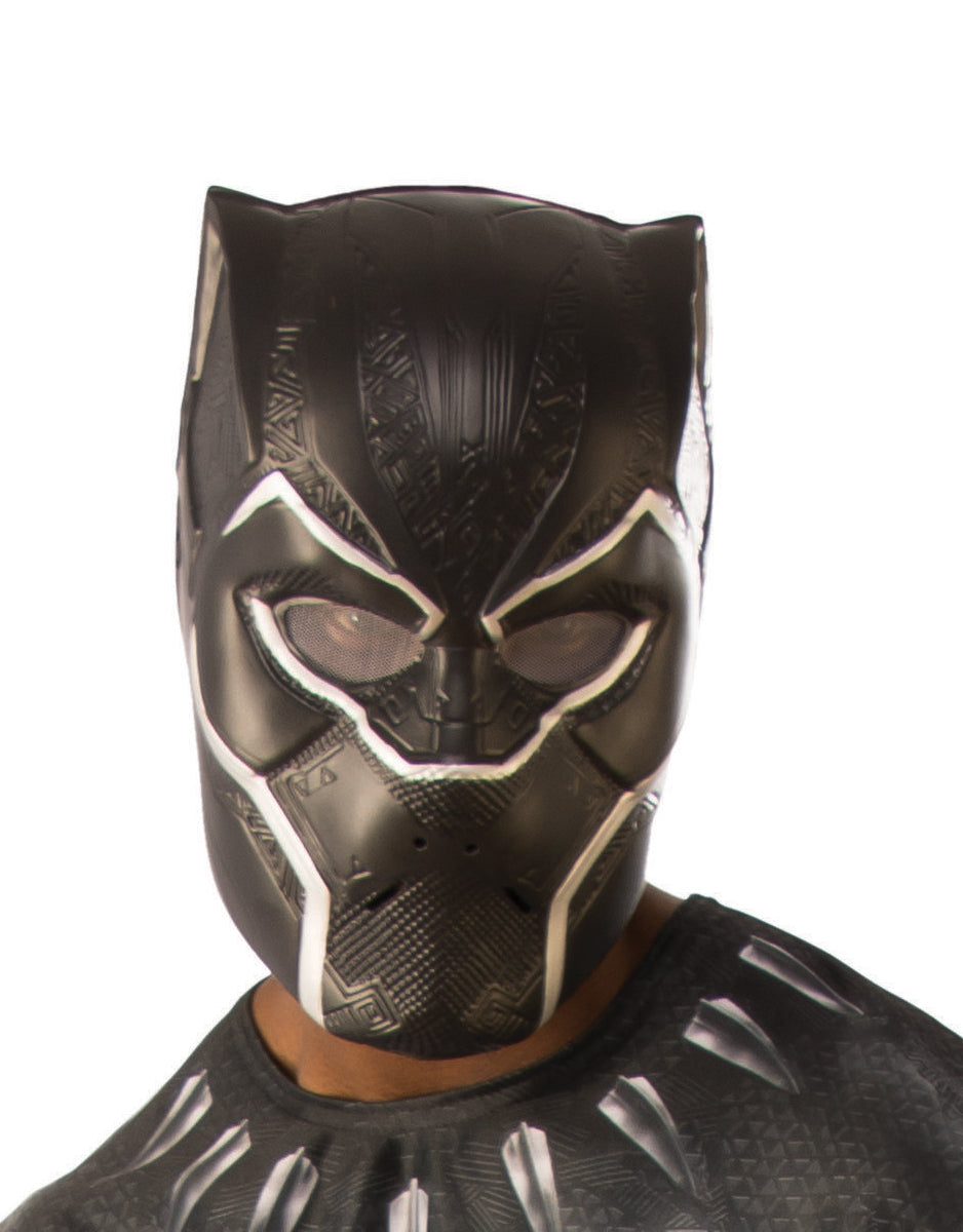 Avengers Endgame Black Panther half injection mask costume accessory for adults.