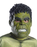 Marvel Hulk three quarter mask costume accessory for kids.