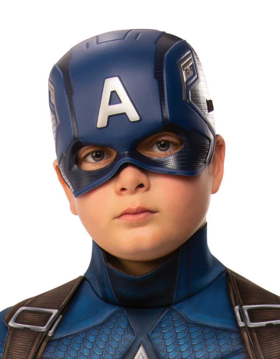 Marvel Captain America half mask costume accessory for kids.