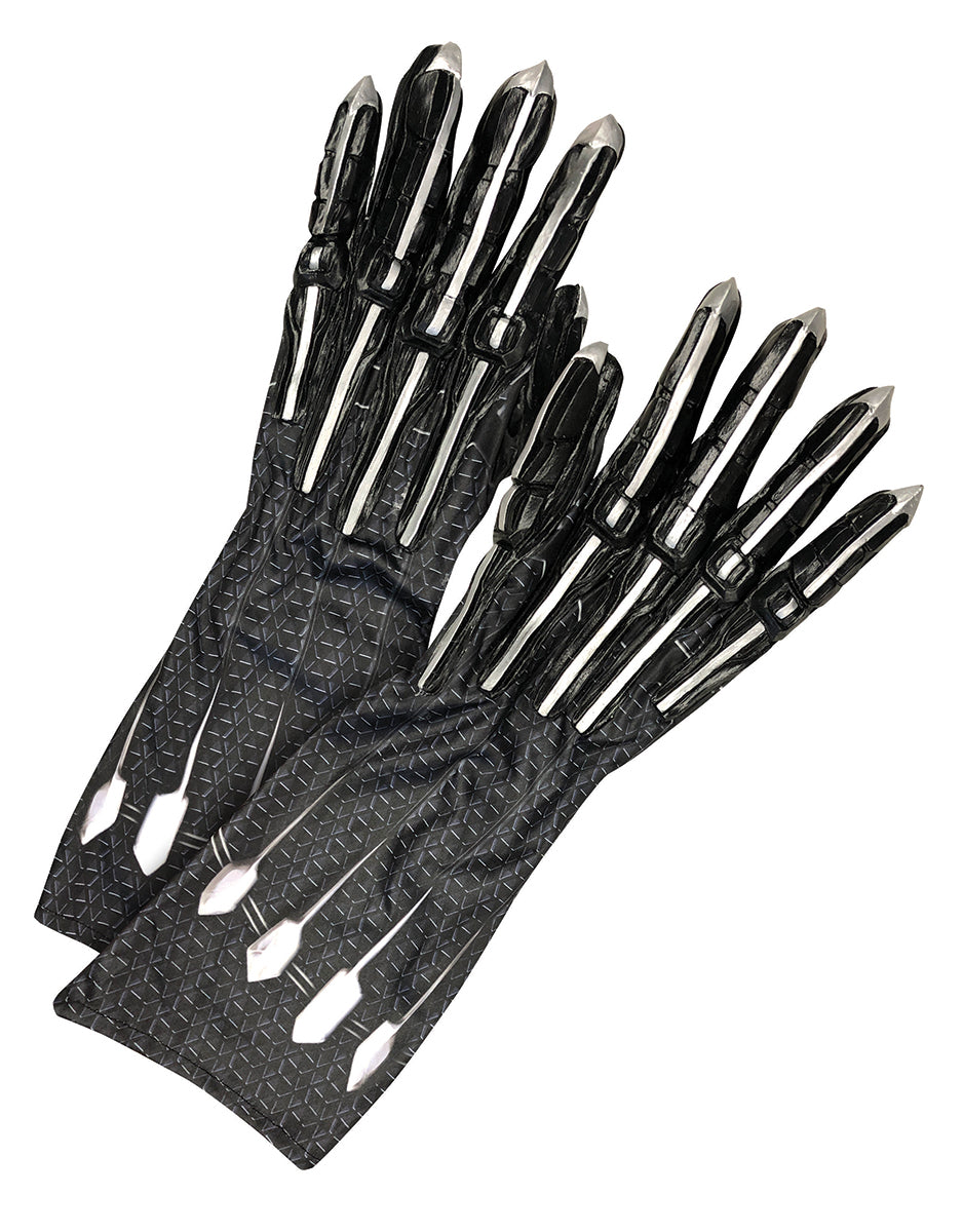 Avengers Endgame Black Panther deluxe gloves costume accessory for mens.