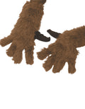 Avengers Endgame Rocket Raccoon gloves costume accessory for adults.