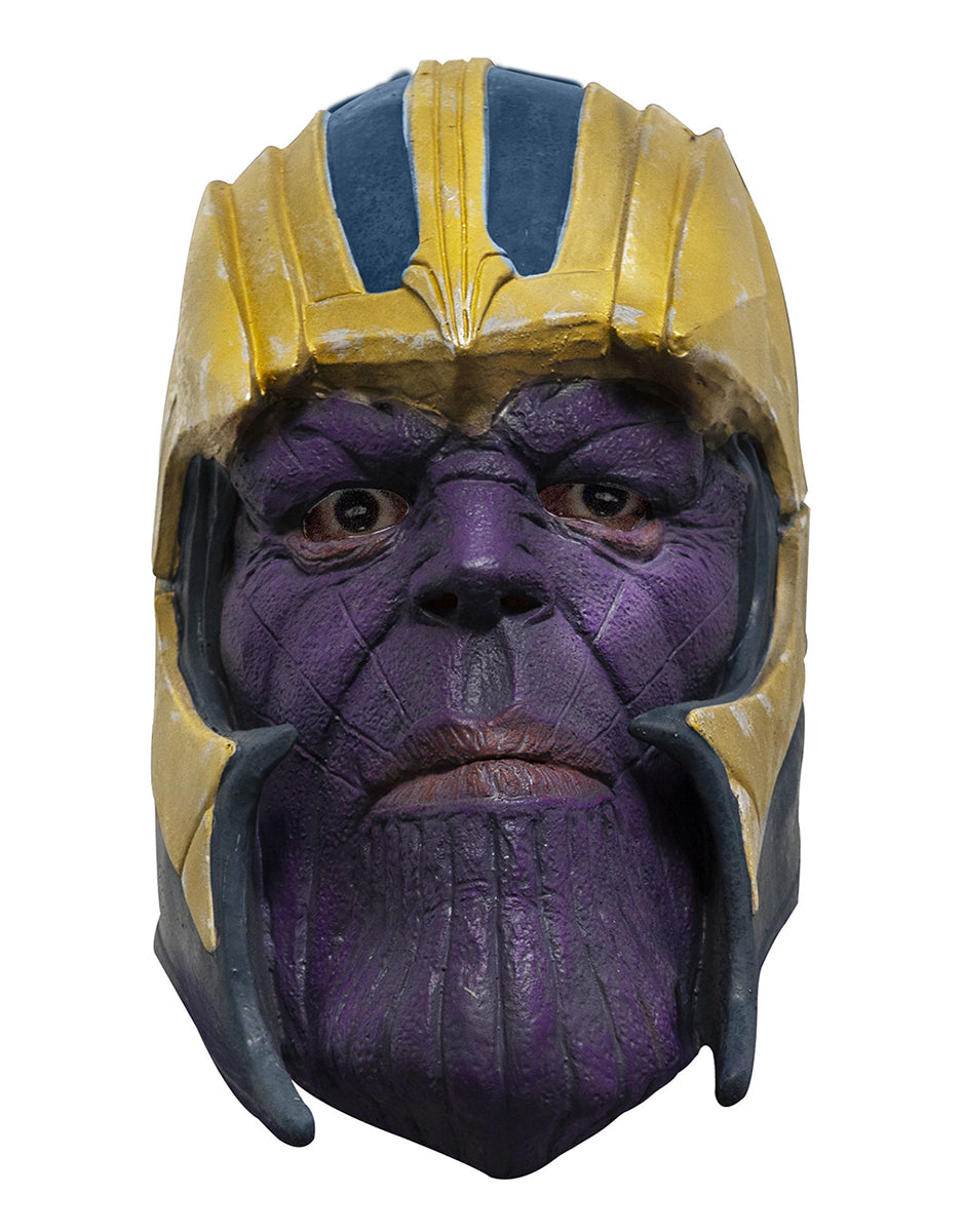 Marvel Thanos overhead mask costume accessory for adults.