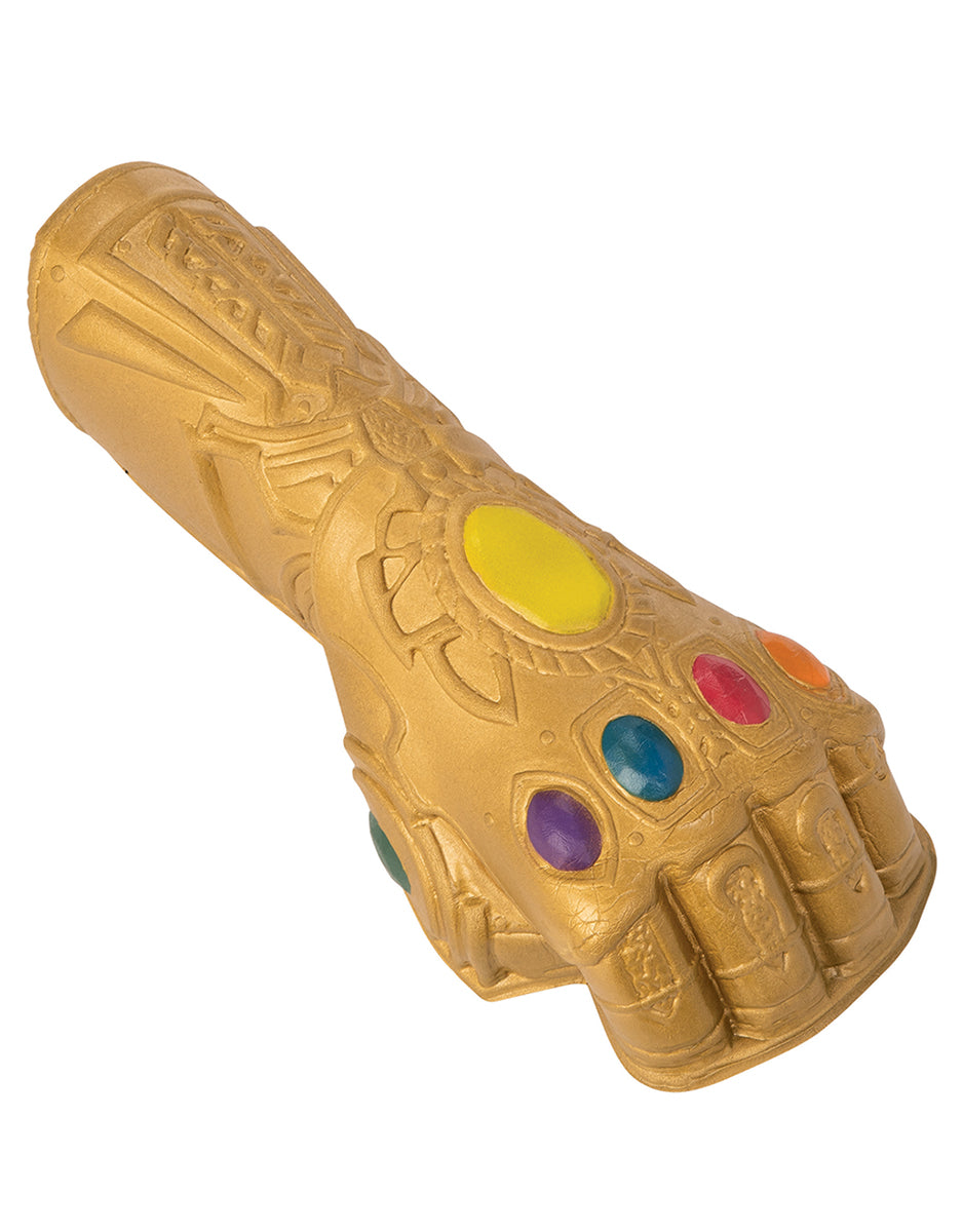 Avengers Endgame Thanos EVA gauntlet costume accessory for kids.