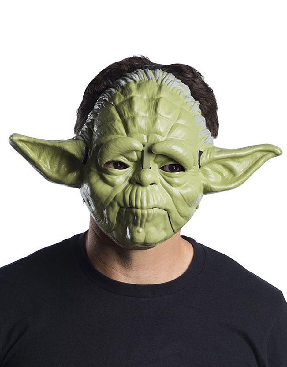 Star Wars Yoda movable jaw mask costume accessory for kids.