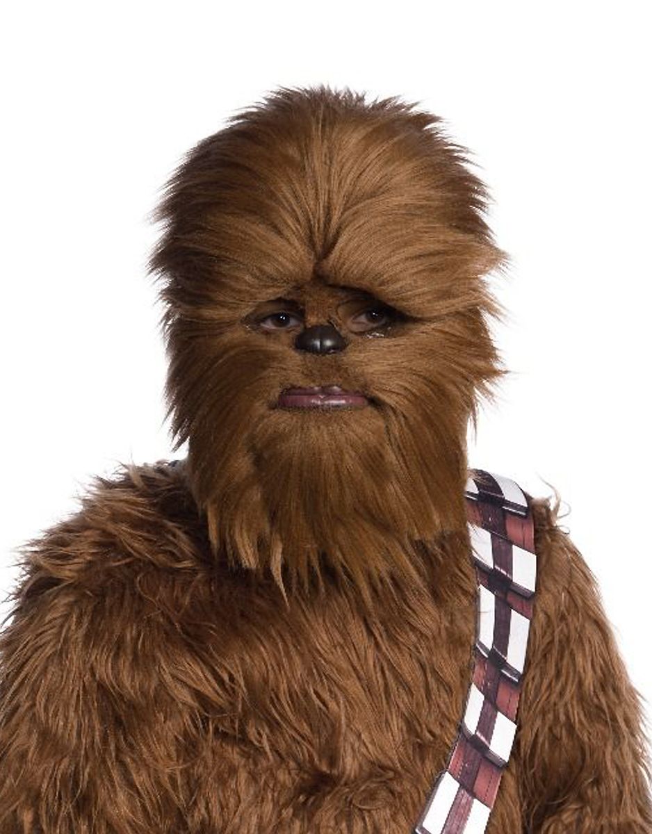 Star Wars Chewbacca movable jaw mask costume accessory for kids.