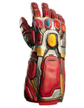 Avengers Endgame Iron Man latex nano gauntlet costume accessory for kids.