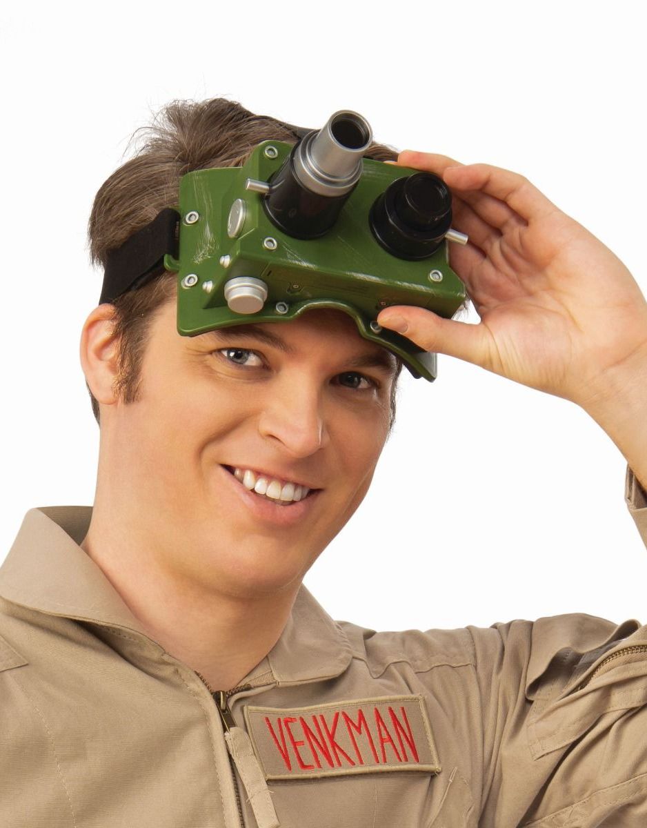 Ghostbusters ecto goggles costume accessory for adults.